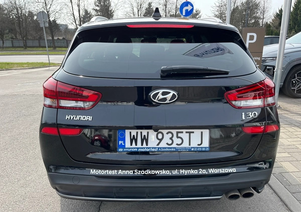 Hyundai I30 cena 118000 przebieg: 14800, rok produkcji 2023 z Kobyłka małe 92